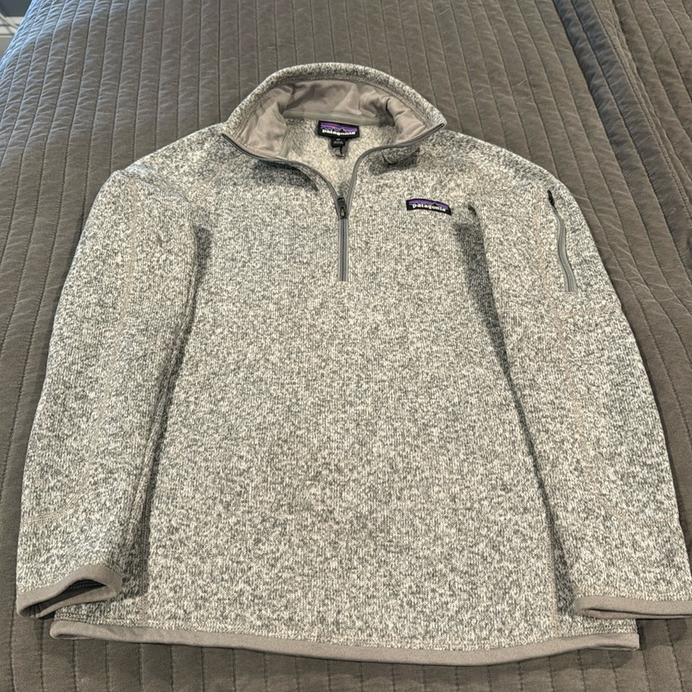 Patagonia Better Sweater Quarter Zip Fleece pullover